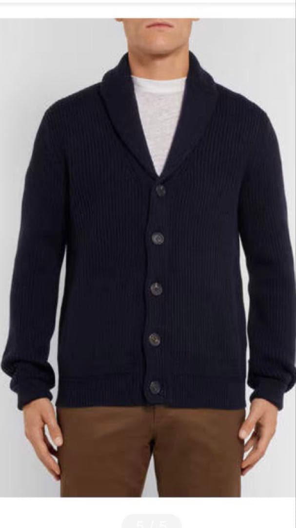 超美品 ダンヒル Dunhill ウールショールカラー ニット カーディガン 超美品 ダンヒル Dunhill ウールショールカラー ニット カーディガン