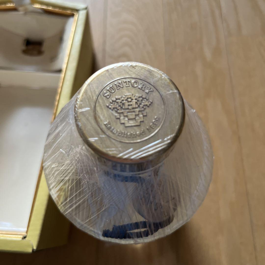 SUNTORY 響 ブレンデッドウイスキー 箱付き 空き瓶 金ラベル SUNTORY 響 ブレンデッドウイスキー 箱付き 空き瓶 金ラベル