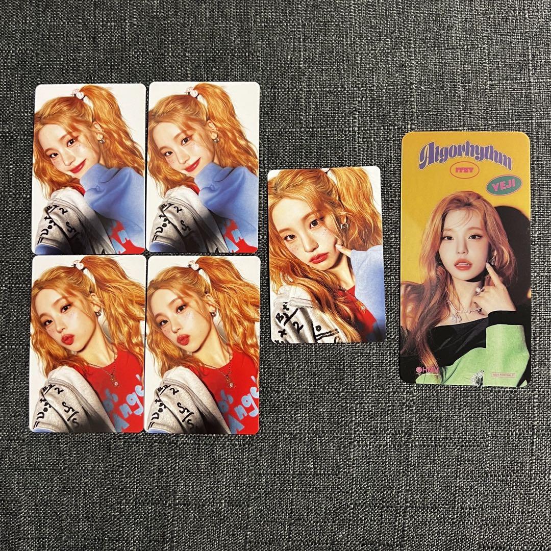 ITZY Algorhythm アルゴリズム 初回限定 トレカ イェジ HMV
