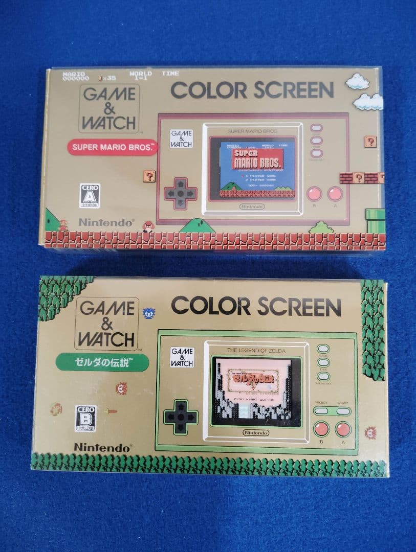 中古 2個セット ゲーム&ウォッチ スーパーマリオブラザーズ ゼルダの伝説 中古 2個セット ゲーム&ウォッチ スーパーマリオブラザーズ ゼルダの伝説