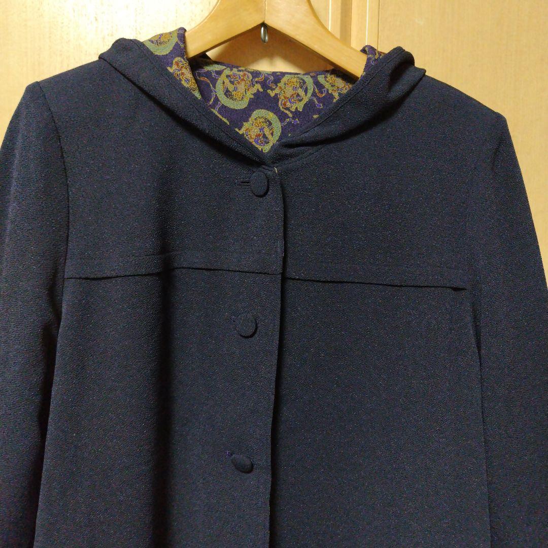 フード付き リバーシブル