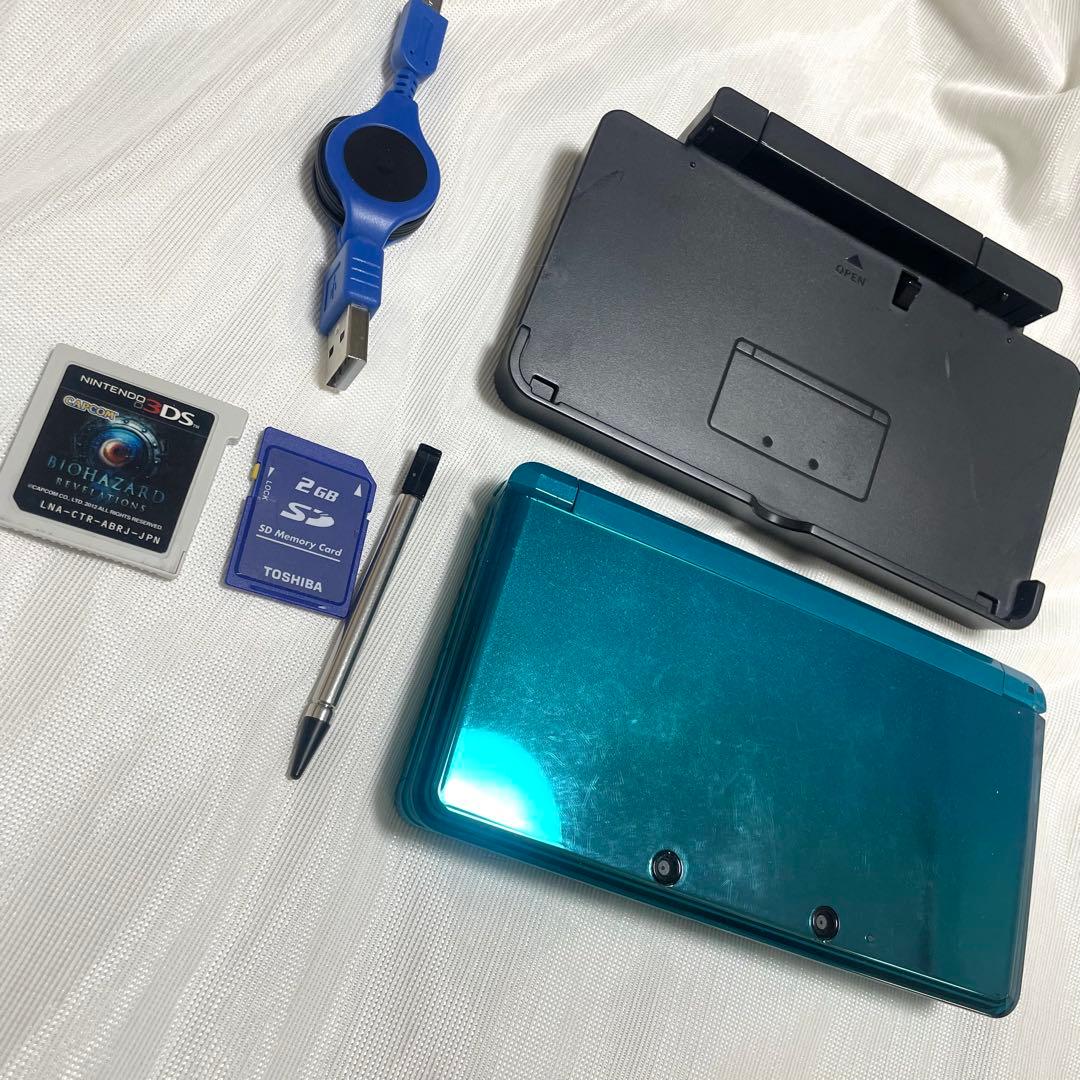 Nintendo 3DS 本体 青 ブルー ニンテンドー任天堂