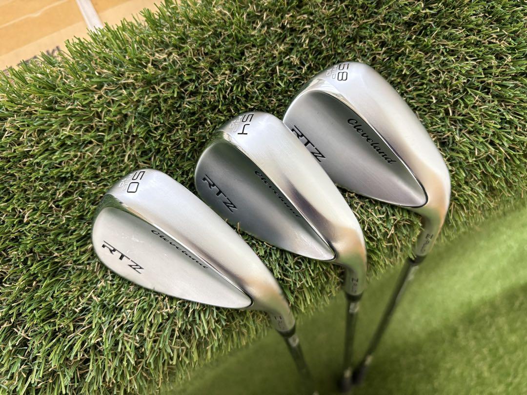 【極美品】RTZウェッジ3本セット 50 54 58ダイナミックゴールドS200 極美品】RTZウェッジ3本セット 50 54 58ダイナミックゴールド