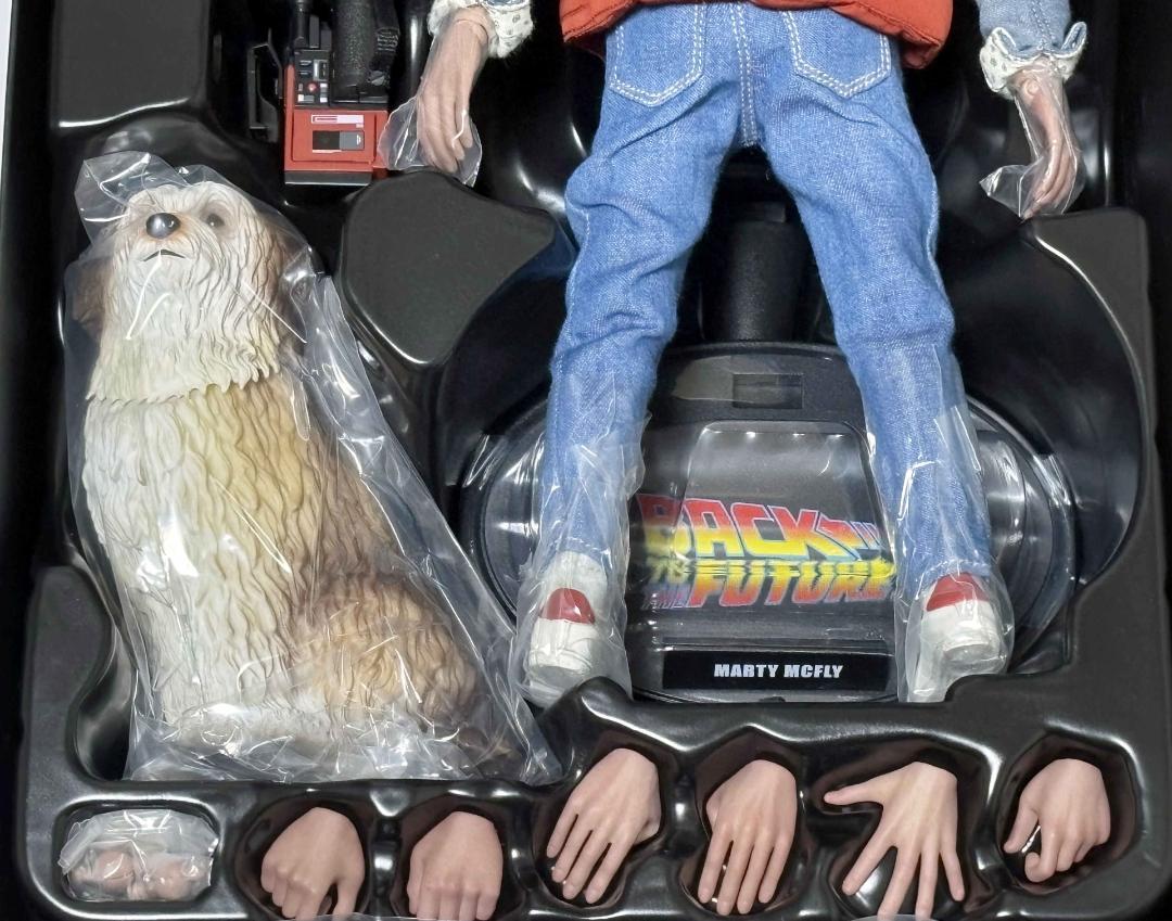 美品 ホットトイズ バック トゥ ザ フューチャー マーティ マクフライ