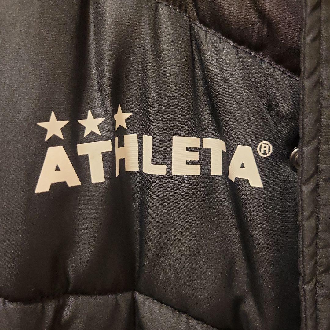ATHLETA アスレタ ベンチコート 黒 140