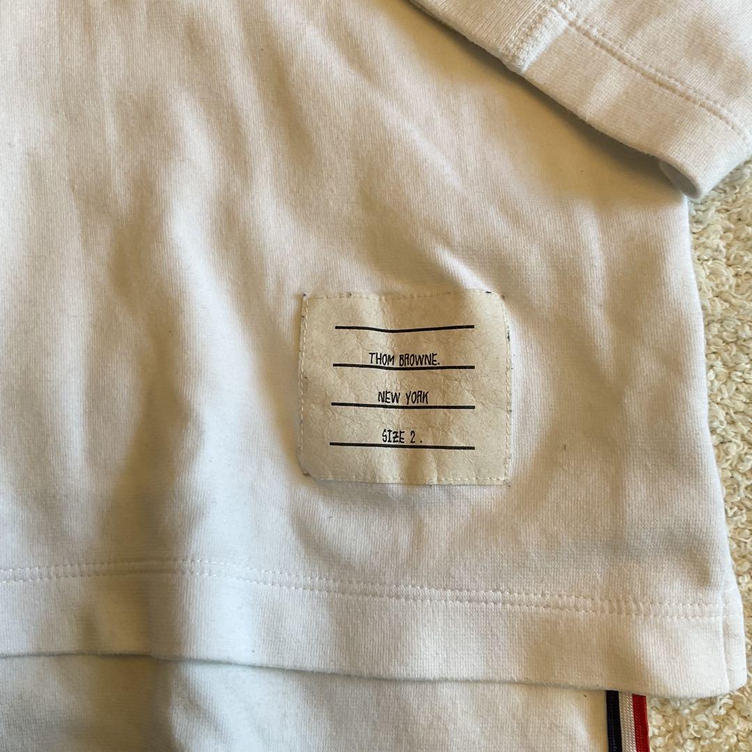 Thom Browne トムブラウン 長袖 Tシャツ 4Bar サイズ2