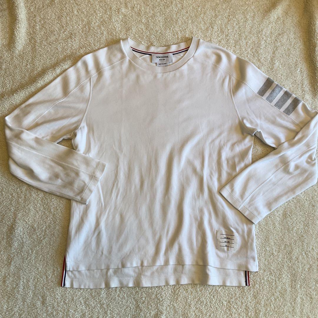 Thom Browne トムブラウン 長袖 Tシャツ 4Bar サイズ2