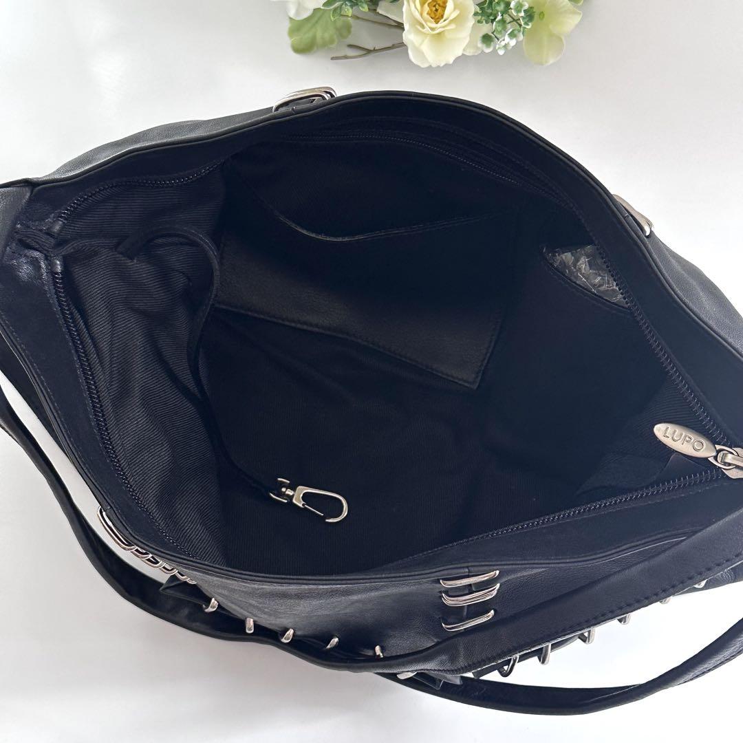 【美品】LUPO 牛革ショルダーバッグ 肩掛け