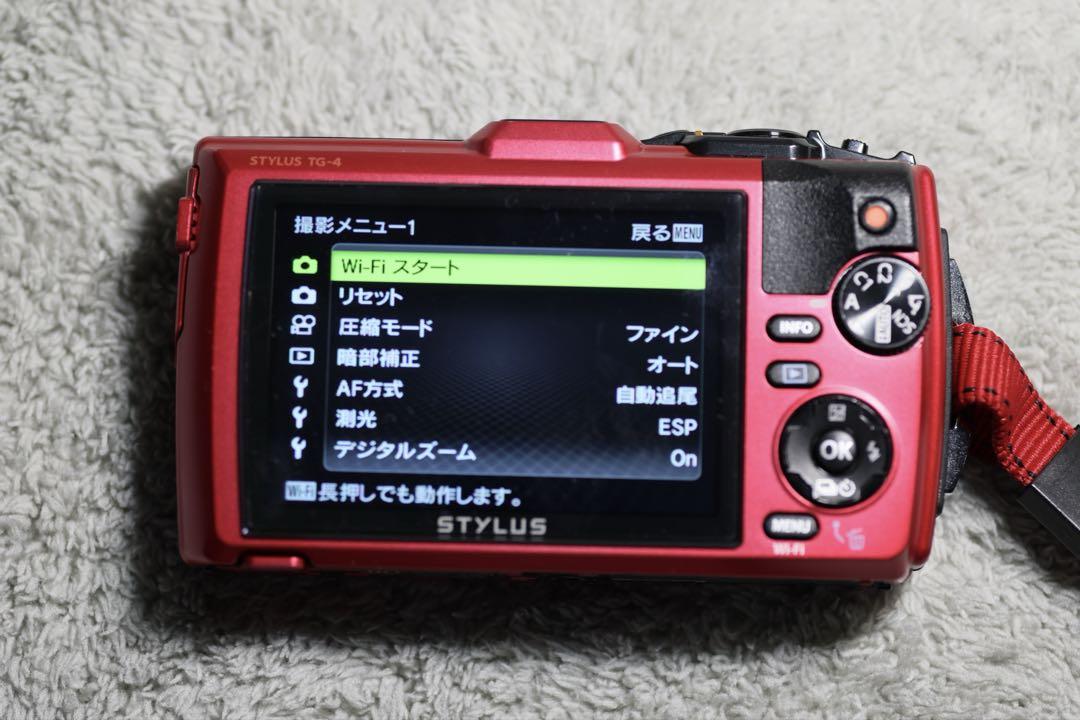 OLYMPUS STYLUS TG-4 Tough レッド