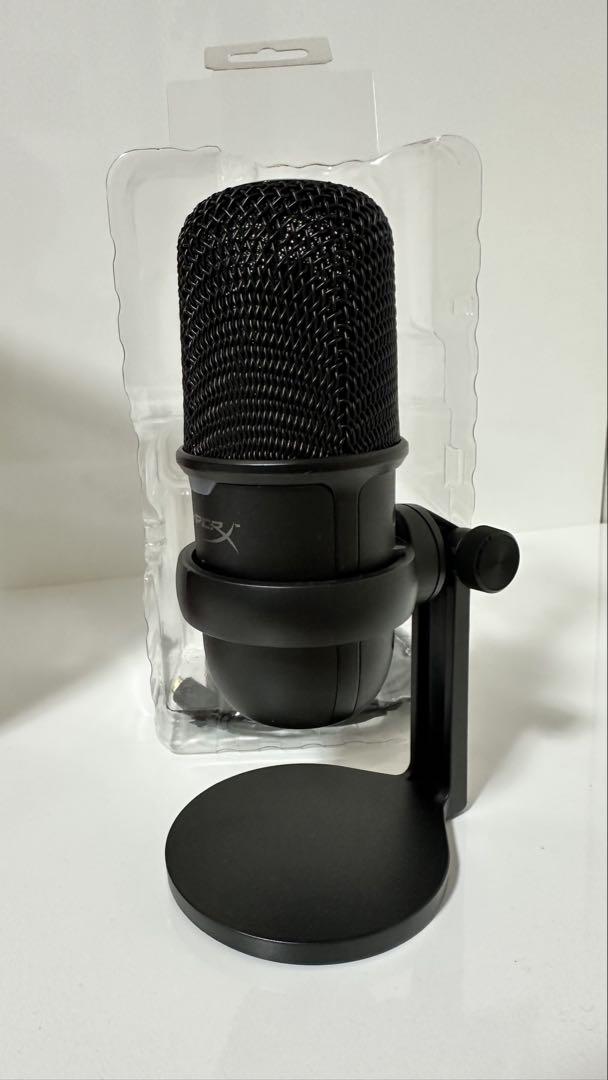 新しいスタイル HyperX SOLCAST USBマイク ブラック 配信機器・PA機器・レコーディング機器