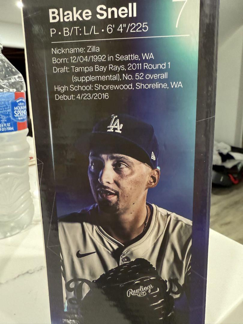 大谷翔平　ドジャース移籍後初登板試合　来場者限定　ボブルヘッド　ブレイクスネル