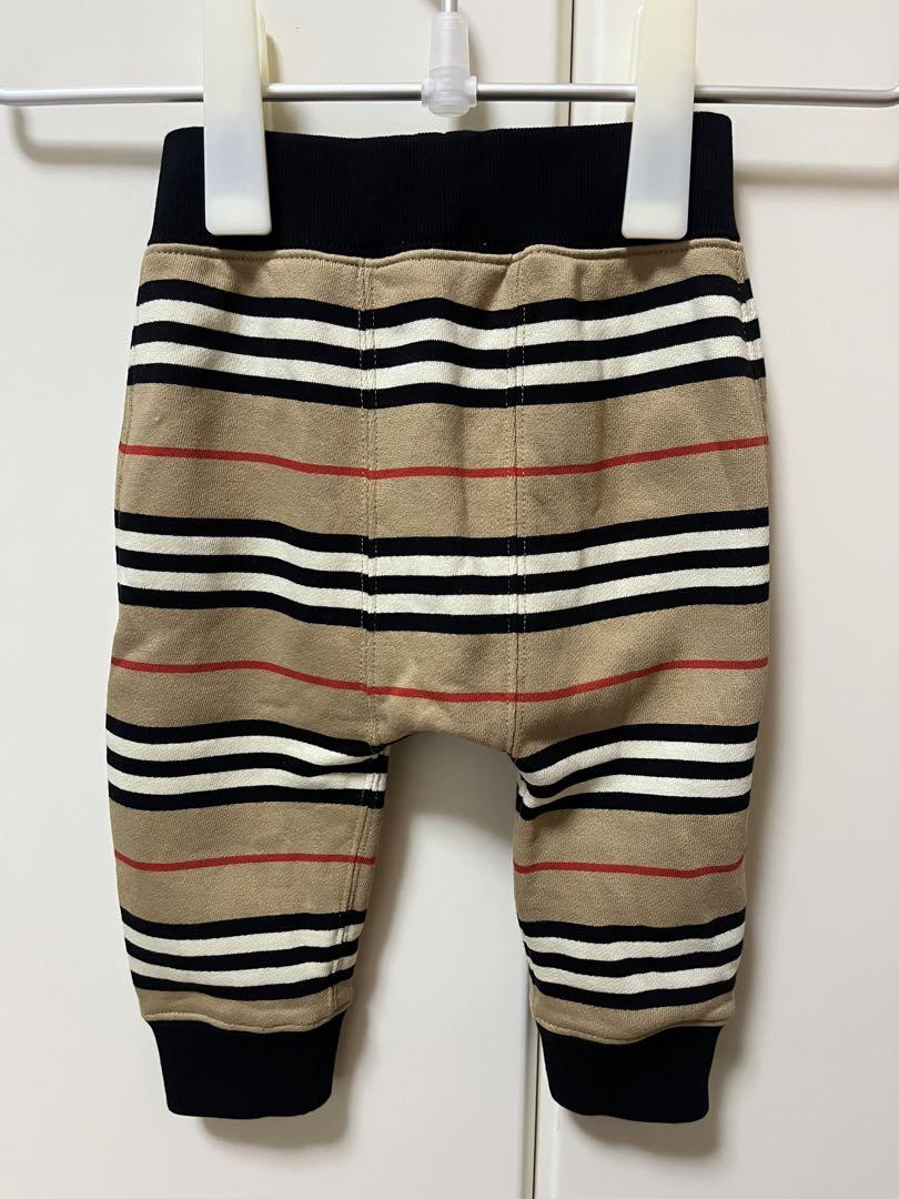 BURBERRY ベビー パンツ 12M (80cm) アイコンストライプ