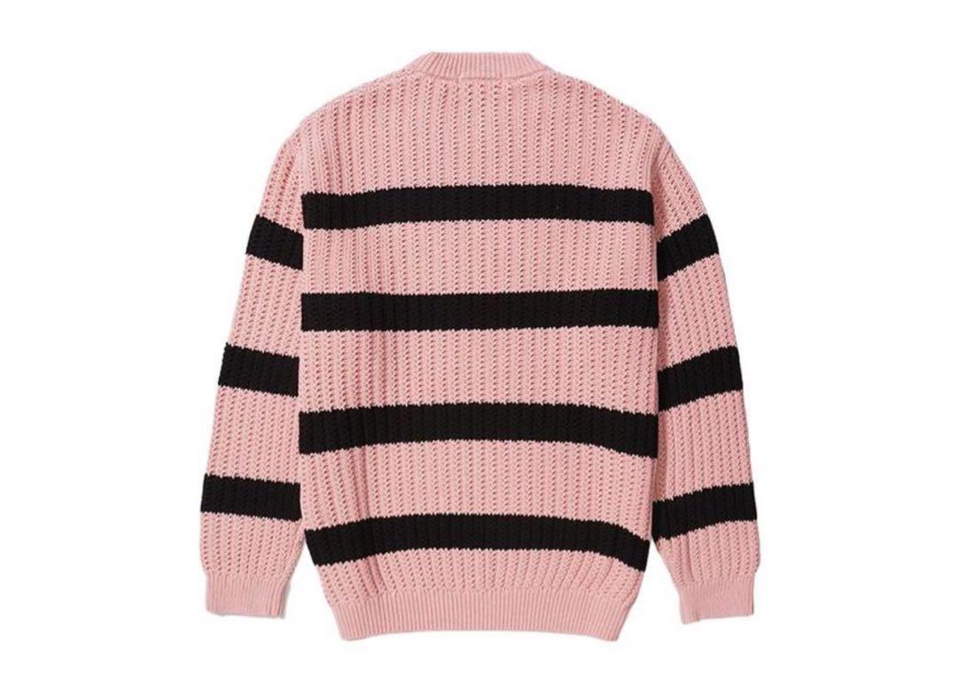 Supreme Loose Gauge Stripe Small Boxセーター Supreme Loose Gauge Stripe Small Box Sweater (SS25) - $148