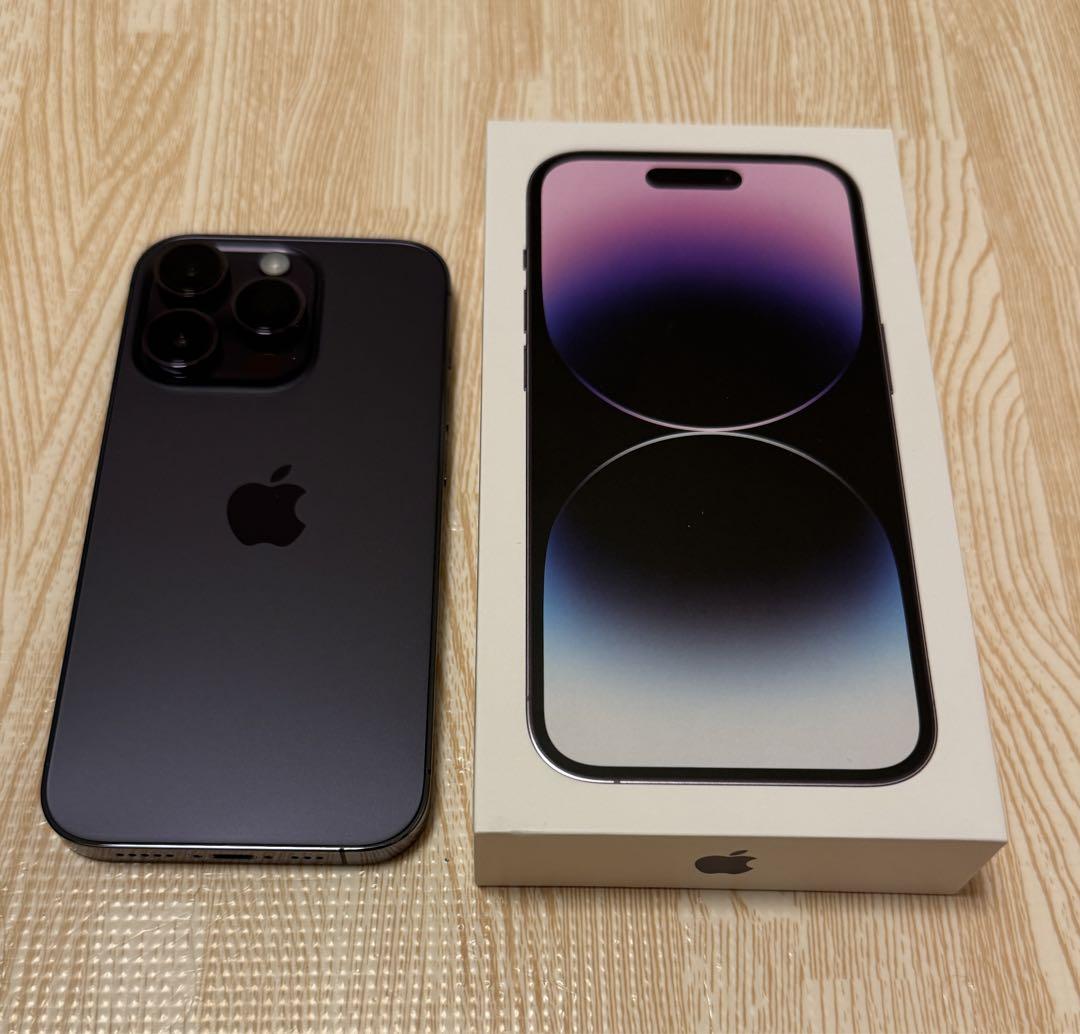 iPhone 14 Pro ディープパープル 128 GB SIMフリー