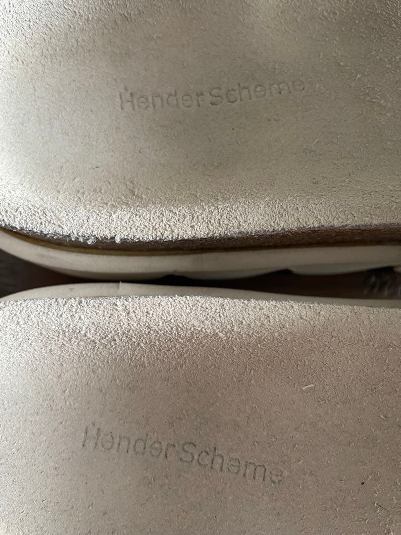 Hender Scheme エンダースキーマ キャタピラ サンダル ホワイト Hender Scheme エンダースキーマ キャタピラ サンダル ホワイト