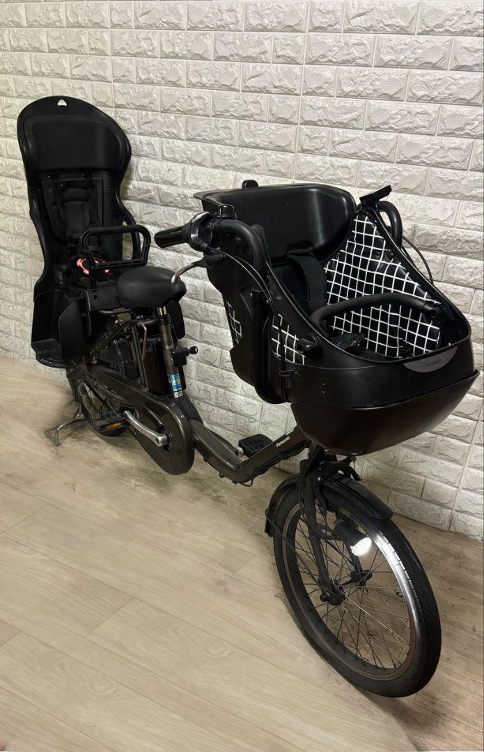 ☆Panasonic電動自転車ギュット 子供乗せ☆完成車配送☆美品☆室内保管☆ ☆Panasoni 電動自転車ギュット 子供乗せ☆完成車配送☆美品