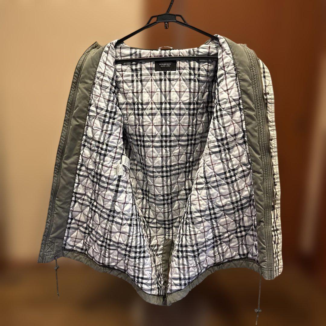 【値下げ】BURBERRY BLACK LABEL ミリタリージャケット