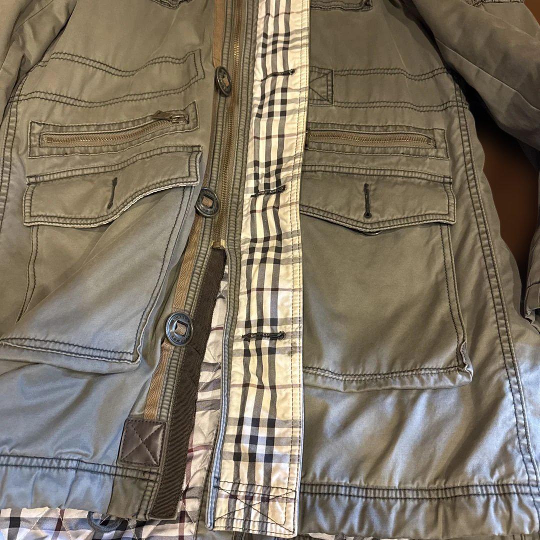 【値下げ】BURBERRY BLACK LABEL ミリタリージャケット