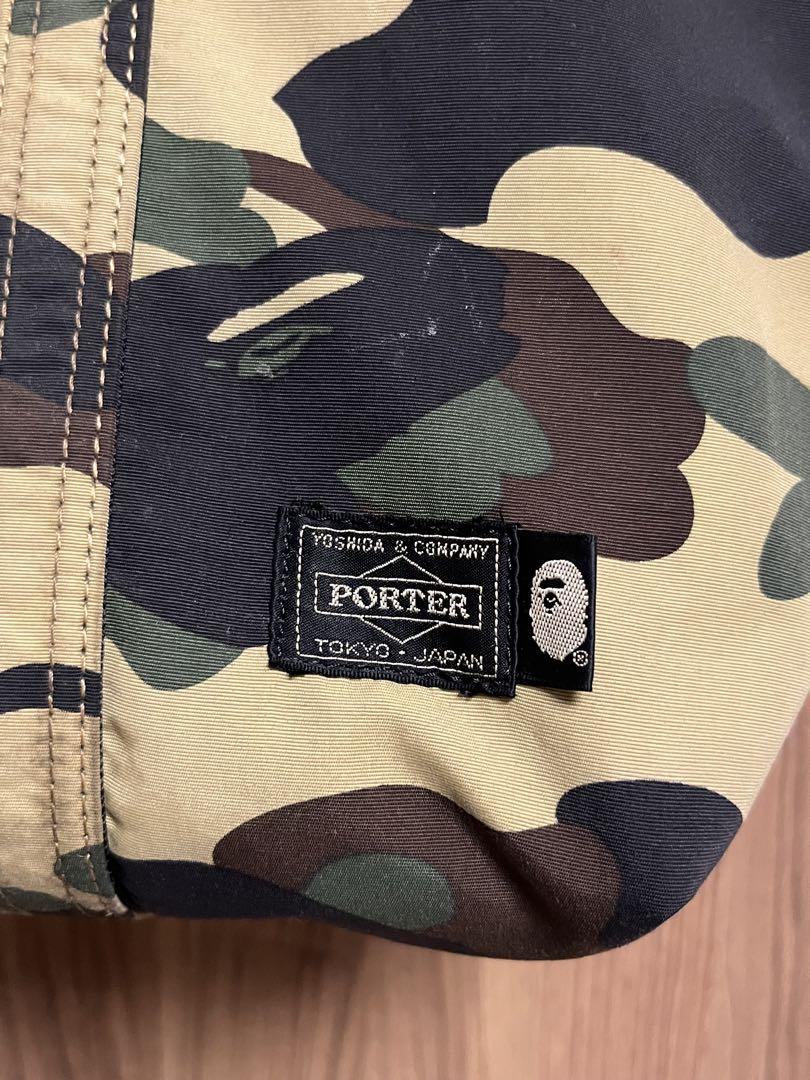 A BATHING APE x PORTER 1stサル迷彩柄トートバッグ A BATHING APE x PORTER 1stサル迷彩柄トートバッグ - メルカリ