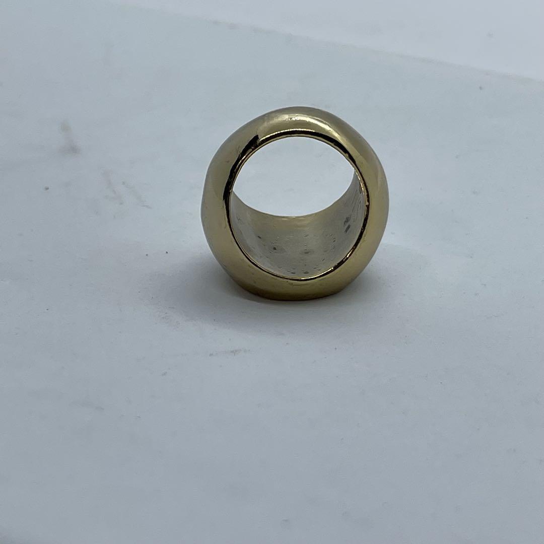 k*t様 Old Stussy ゴールド　リング　S/M美品
