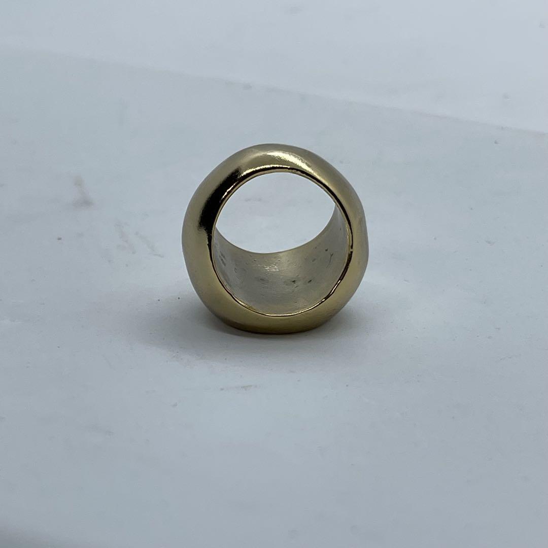 k*t様 Old Stussy ゴールド　リング　S/M美品