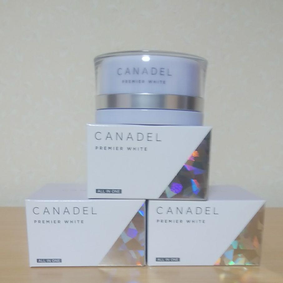 CANADEL プレミアホワイト オールインワン 58g 3箱