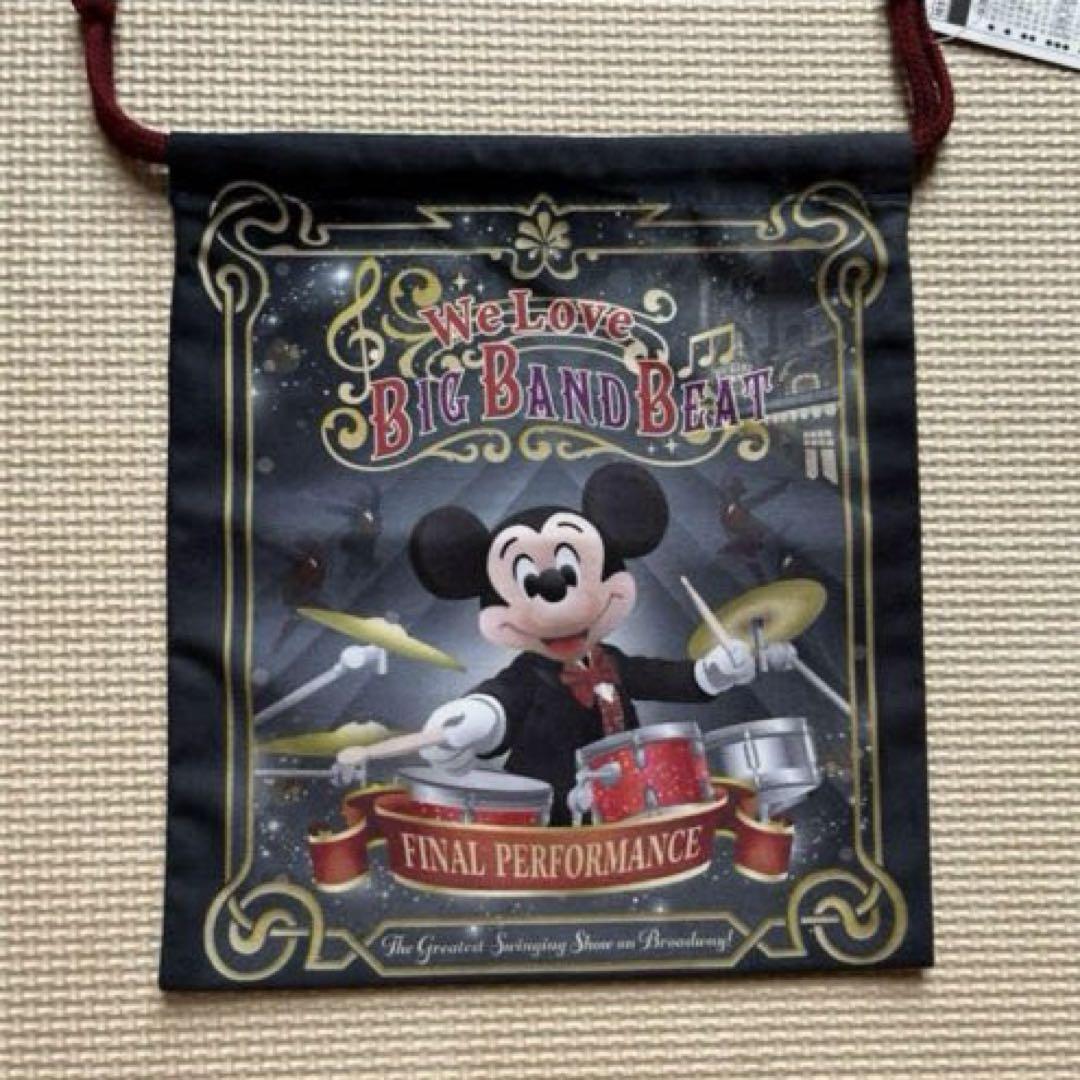 ディズニー ビッグバンドビート 巾着 ディズニー ビッグバンドビート きんちゃく 巾着 - メルカリ