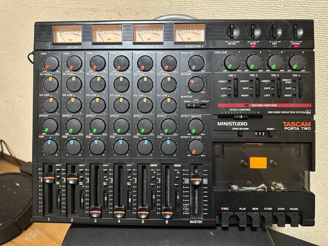 TASCAM PORTA TWO 整備動作品　マルチトラックレコーダー