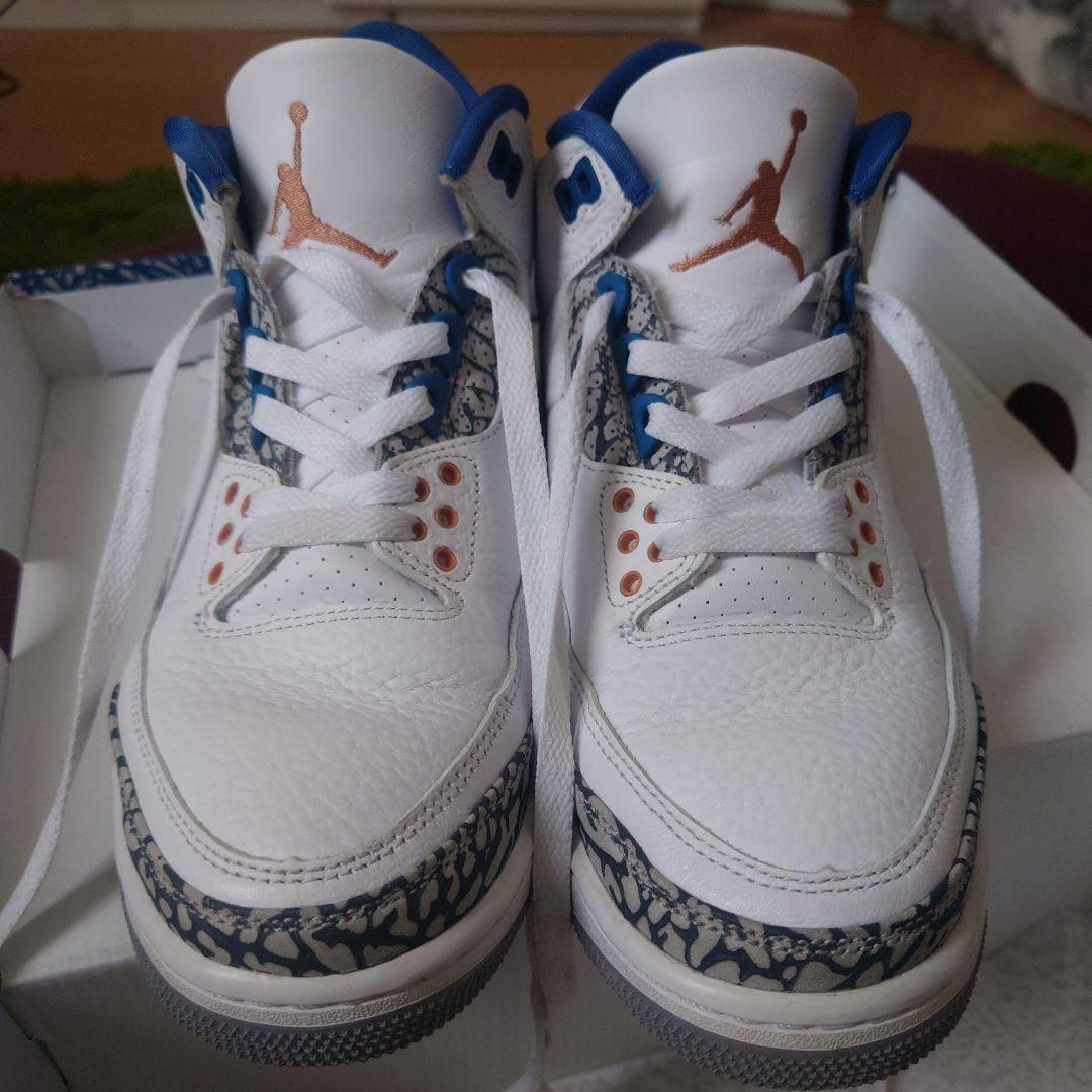靴 Nike Air Jordan 3 RetroTrueBlueandCopper