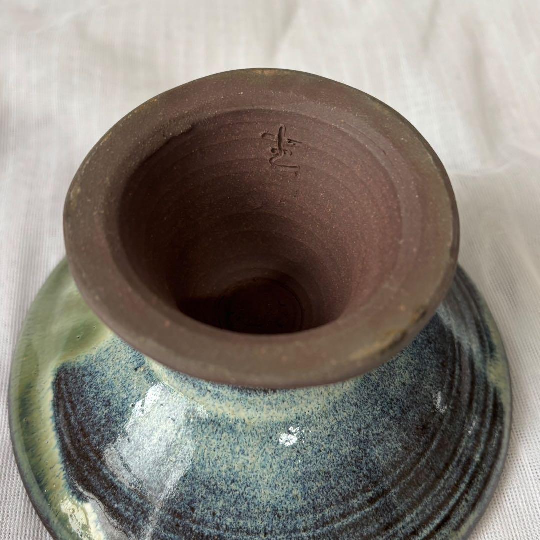 Dy82　焼物3点セット　大皿　高台皿　筒杯　水差し　骨董　和食器　レトロ