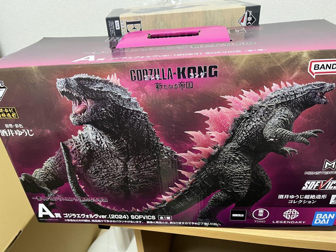 新品未開封 一番くじ ゴジラ×コング 新たなる帝国 A賞 ゴジラエヴォルヴ