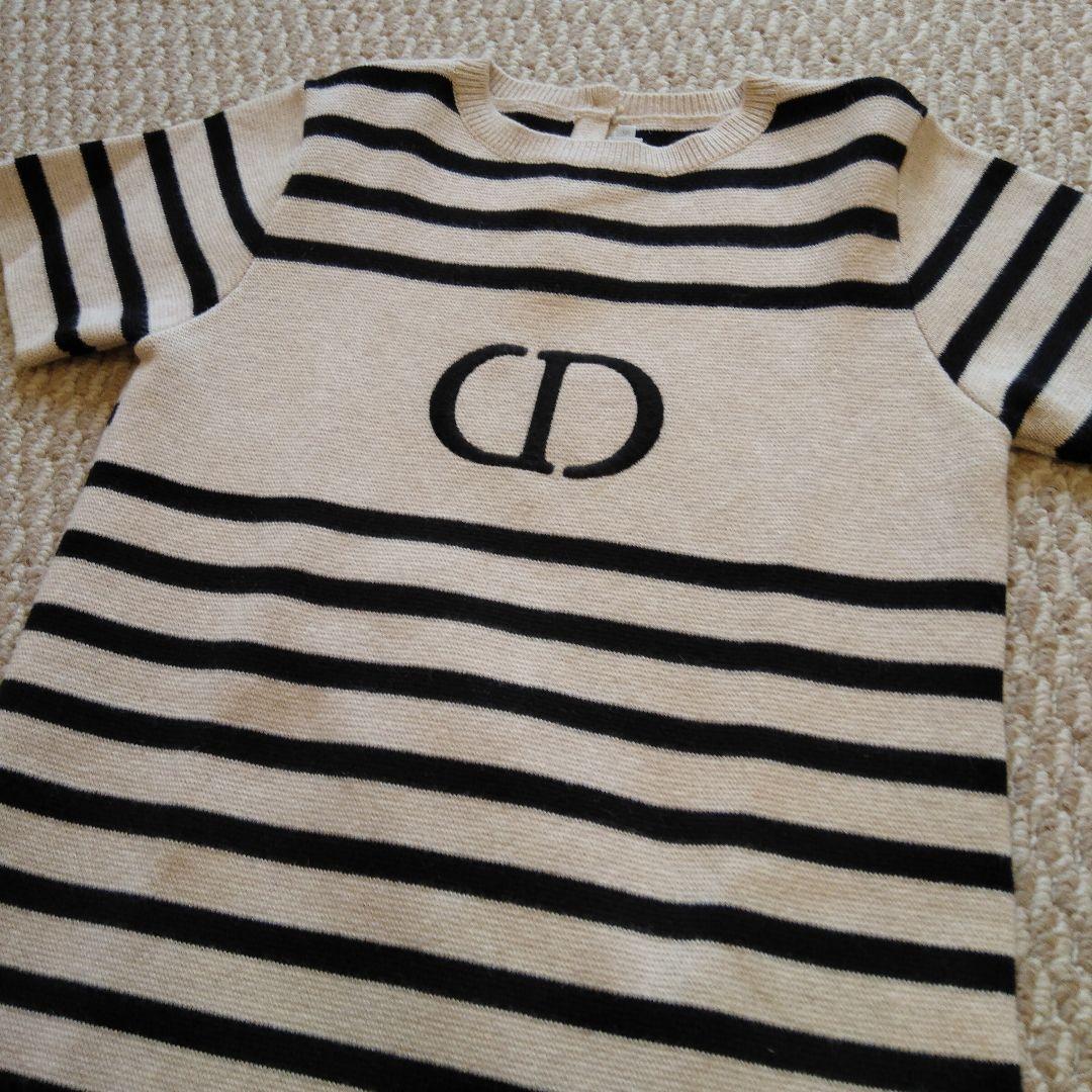 Dior ボーダーワンピース