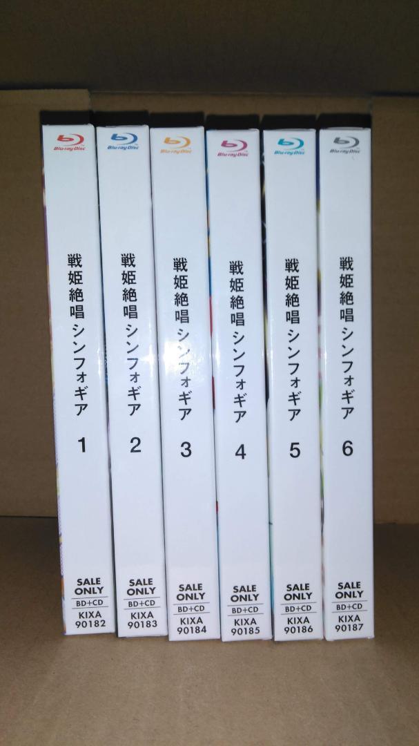 セル版　戦姫絶唱シンフォギア　Ｇ　GX 　ＡXZ　XV　Blu-ray　全30巻送料＋αの値下げも可能です