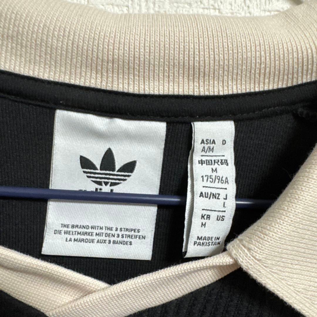 adidas 半袖 ポロシャツ ワッフル ブラック Tシャツ