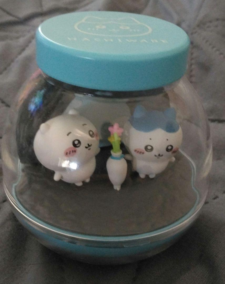 HACHIWARE フィギュア付きガラス容器 4,500円