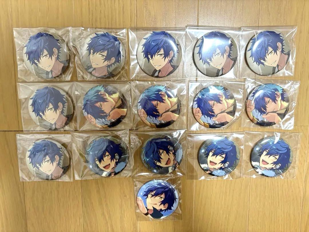 あんスタ　漣ジュン　ジュン　ハート缶バッジ　20点セット あんスタ 漣ジュン ハート缶バッジ 20点セット