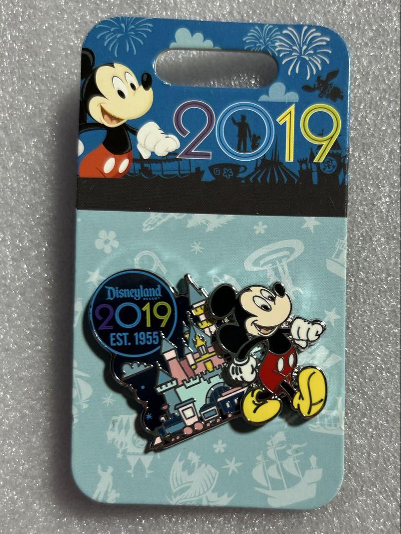 Disneyland 2019 ミッキーマウス ピンバッジ カリフォルニア