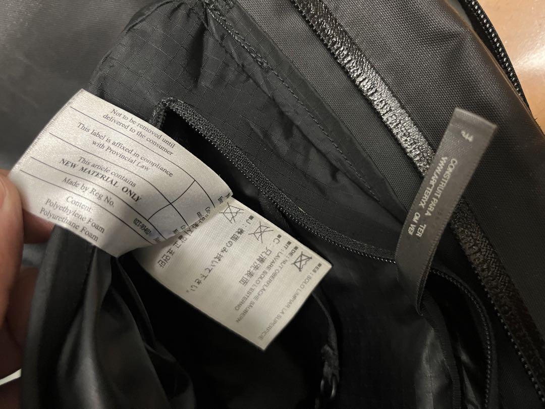 希少初期型！ARC´TERYX VEILANCE NOMIN PACK 黒