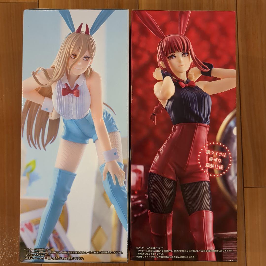 チェンソーマン　BiCute Bunnies Figure ラウワン限定　2種 ラウンドワン限定 チェンソーマン BiCute Bunnies パワー マキマ