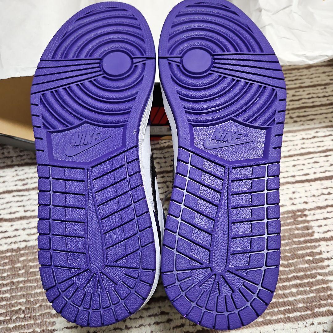 AIR JORDAN 1 RETRO HIGH OG COURT PURPLE 画像4