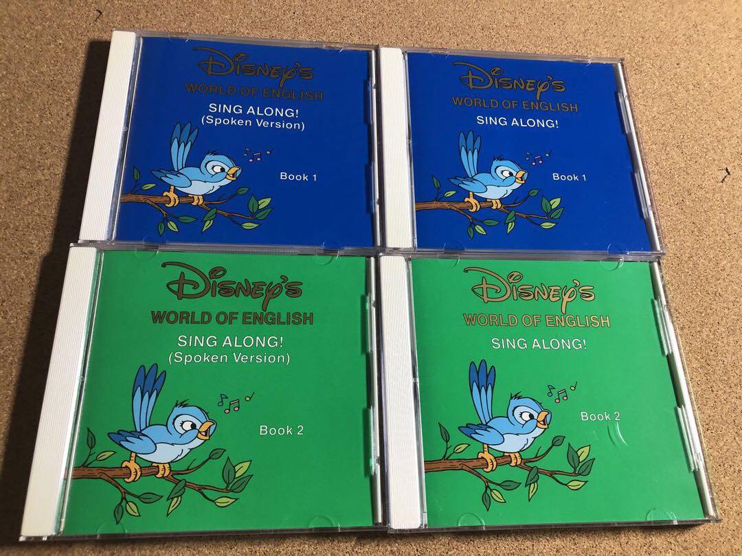 【一部新品未開封】Disney World of English CDセット ディズニー英語 CDセット 完全未開封 全22枚 耳から学ぶ☆おまけ付き
