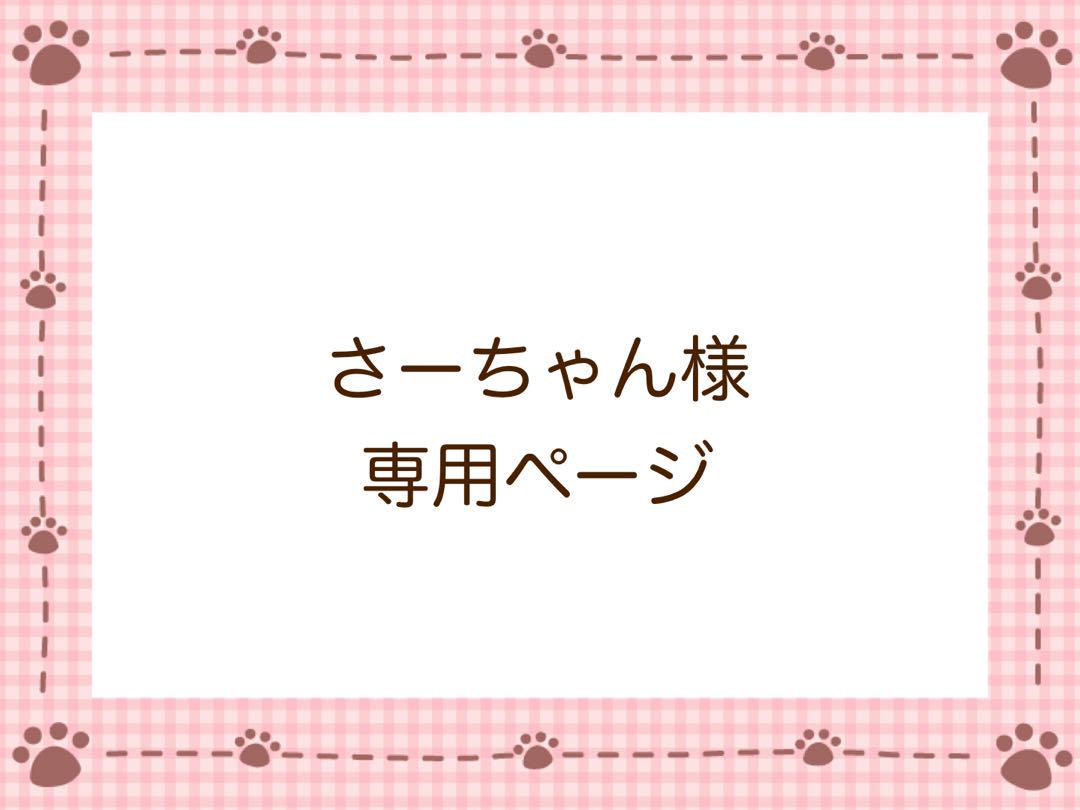 さーちゃん様専用ページ