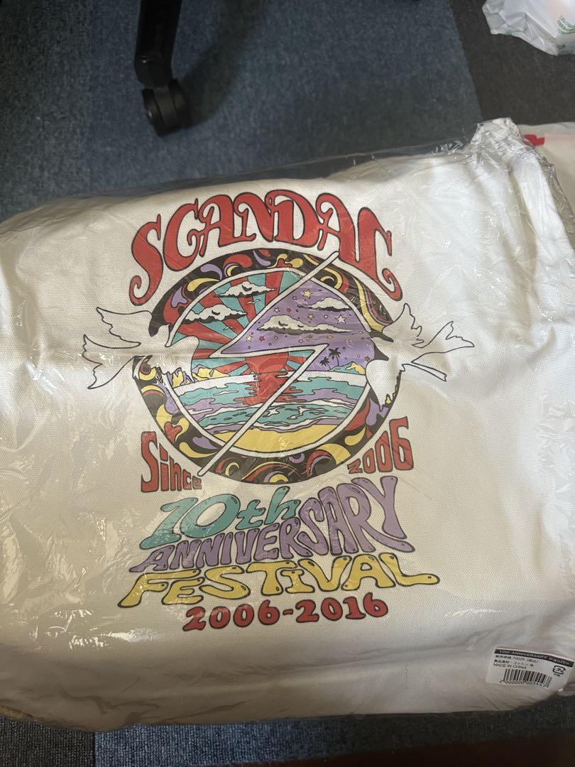 SCANDAL 10th ANNIVERSARY FESTIVAL GOODS