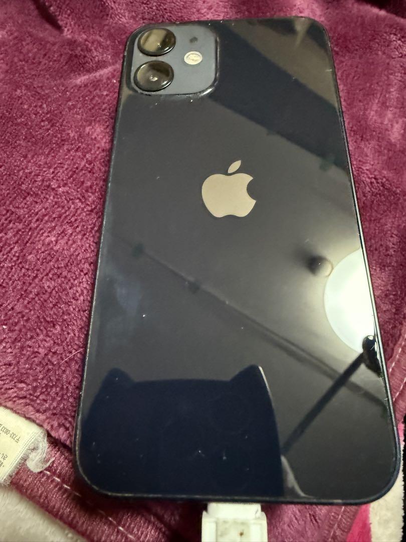 美品　iPhone12mni 64G B75% BLACK