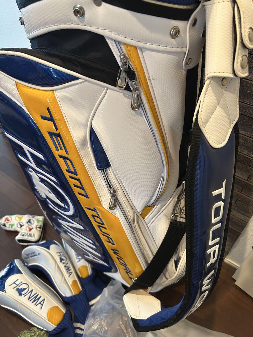 HONMA TEAM TOUR WORLD キャディバッグ 青 - メルカリ