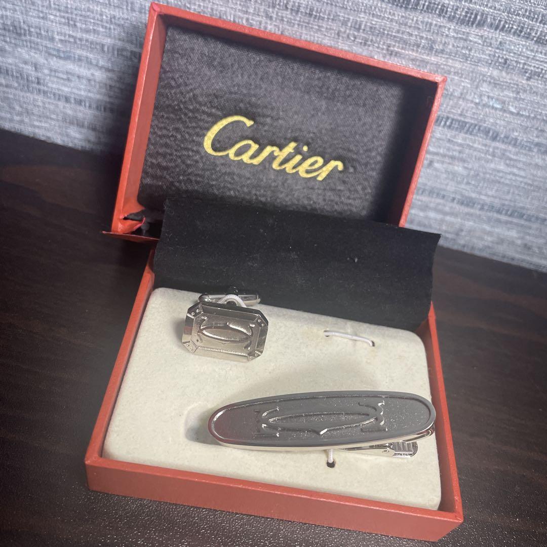 【即納&大特価】 ネクタイピン Cartier シルバー メルカリ - 小物