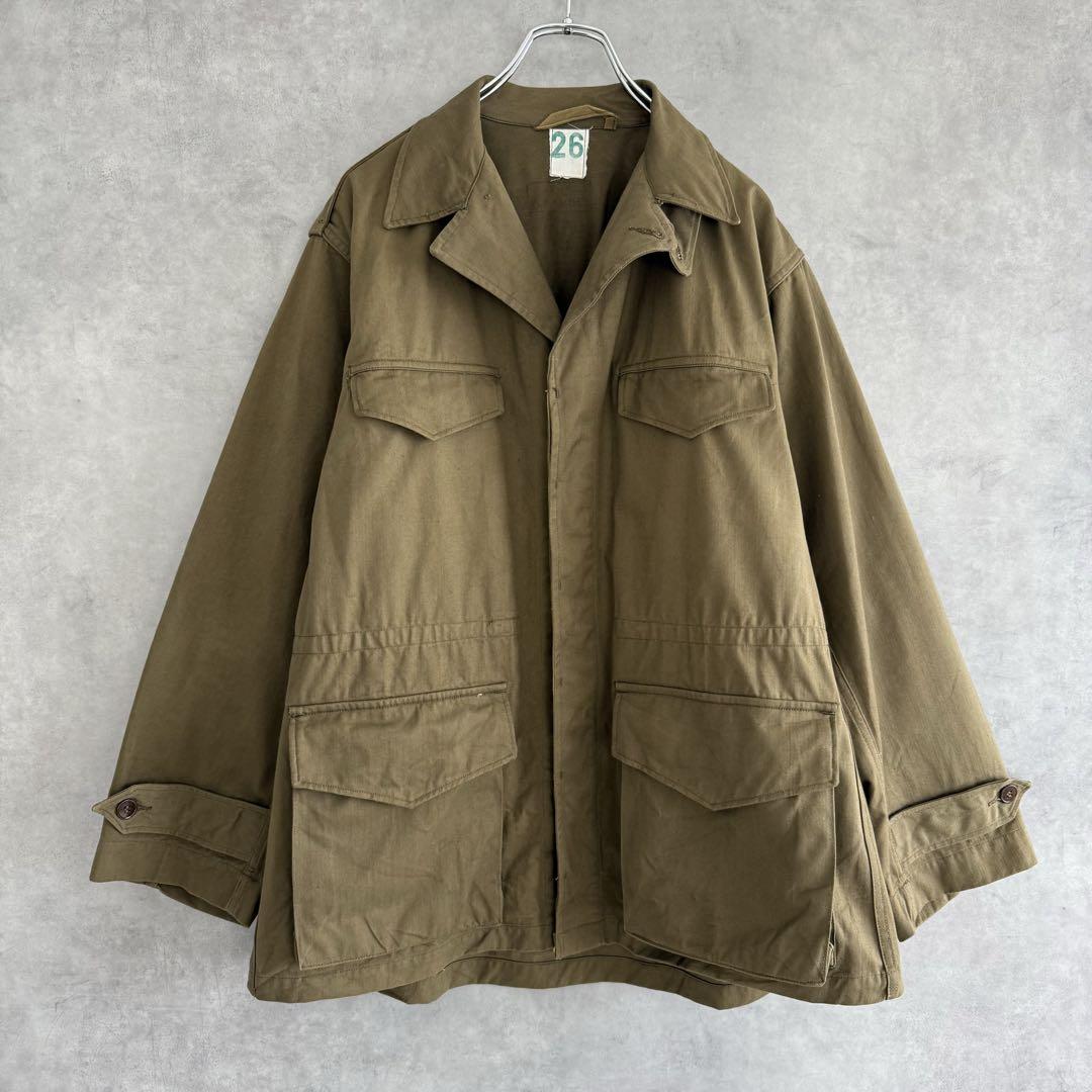 60s フランス軍 M-47 後期 フィールドジャケット ヴィンテージ 26 L