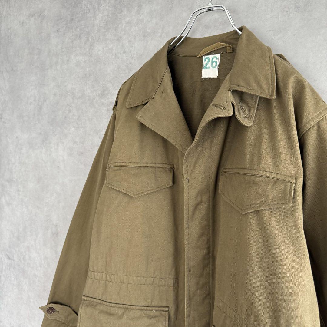60s フランス軍 M-47 後期 フィールドジャケット ヴィンテージ 26 L