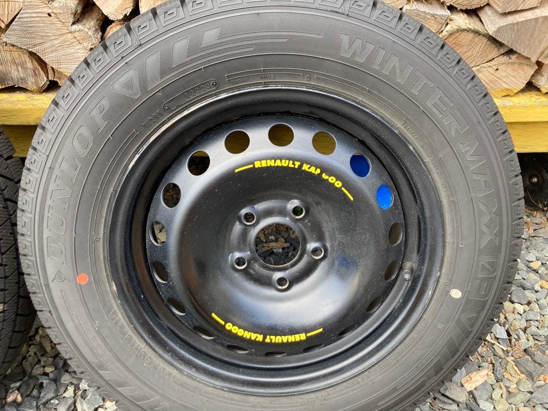 ルノーカングー2 純正ホイール