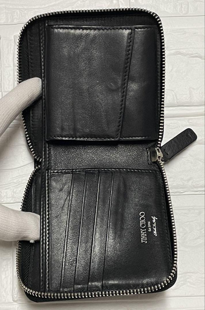 【良品】JIMMY CHOOジミーチュウ　折財布　匿名配送❤︎